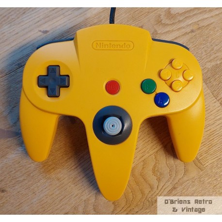 Nintendo 64 - Original gul håndkontroll