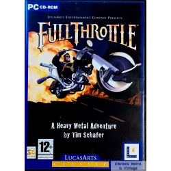 Full Throttle - A Heavy Metal Adventure by Tim Schafer - LucasArts Classic - PC