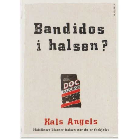 Bandidos i halsen? Hals Angels - Postkort