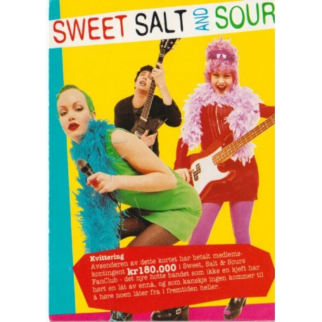 Malaco - Sweet, Salt and Sour- Postkort