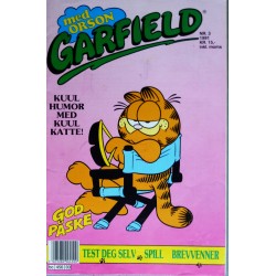 Garfield- 1991- Nr. 3- Med poster