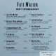 Fats Waller - Ain't Misbehavin' - CD