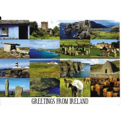 Greetings from Ireland - Postkort