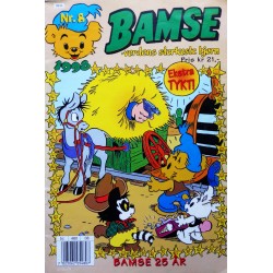 Bamse- 1998- Nr. 8- Verdens sterkeste bjørn