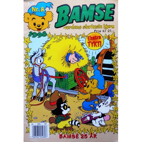 Bamse- 1998- Nr. 8- Verdens sterkeste bjørn