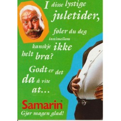 Samarin - Gjør magen glad! - Postkort