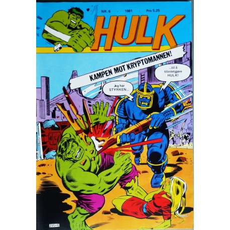 Hulk- 1981- Nr. 6- Kampen mot Kryptomannen