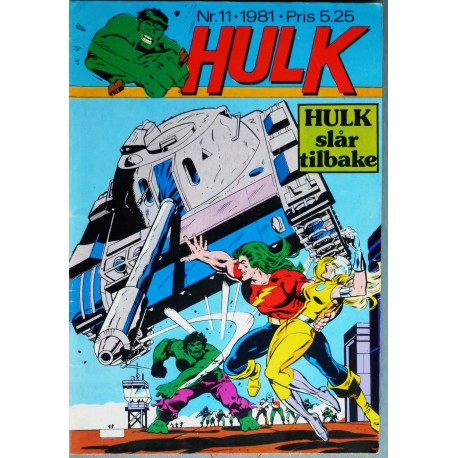 Hulk- 1981- Nr. 11- Hulk slår tilbake
