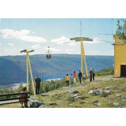 Geilo - Bergensbanen - Toppen av fjellheisen - Postkort