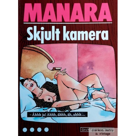 Manara - Skjult kamera - Carlsen Comics - 1990 - Dansk
