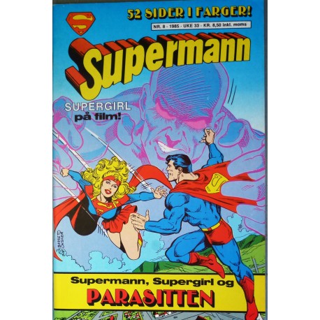 Supermann- 1985- Nr. 8- Supergirl på film