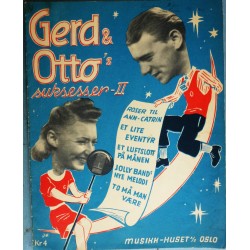 Noteblad- Gerd & Otto's suksesser II