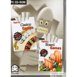 Family Casino Games - Family Board Games - Family Fun - PC CD-ROM