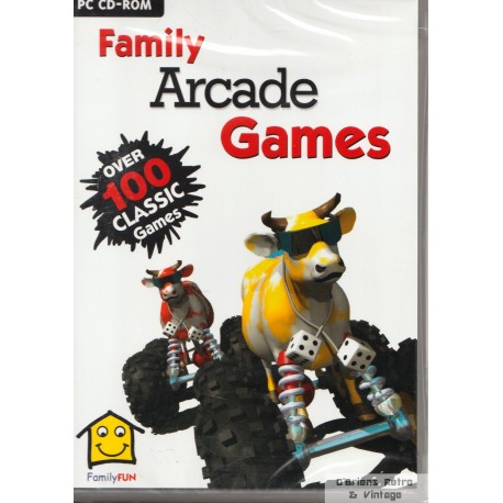 Family Arcade Games - Over 100 Classic Games - FamilyFUN - PC CD-ROM