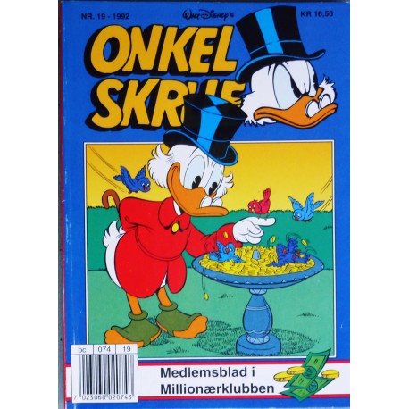 Onkel Skrue- 1992- Nr. 19