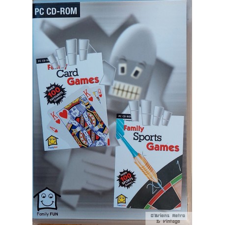 Family Card Games - Family Sports Games - Family Fun - PC CD-ROM
