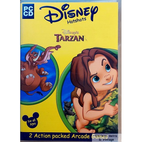 Disney Hotshots - Tarzan - 2 Action packed Arcade Games - PC