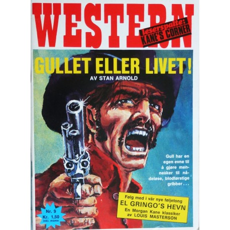Western- Nr. 9- 1973- Gullet eller livet