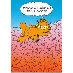 Garfield - Knuste hjerter tas i bytte - Postkort