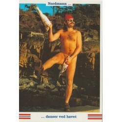 Nordmann... danser ved havet - Dette er også Norge - Postkort