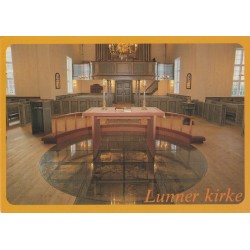 Lunner kirke - Hadeland - Postkort