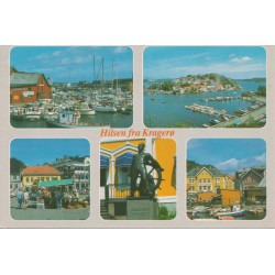 Kragerø - Hilsen fra Kragerø - Postkort