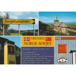 Grense Jakobselv - Grensen Norge-Sovjet - Postkort