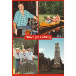 Eidskog - Hilsen fra Eidskog - Postkort