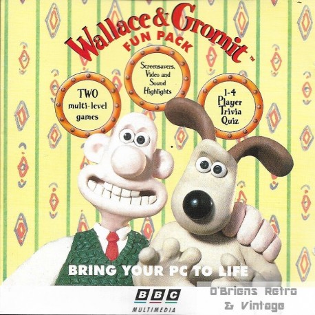 Wallace & Gromit Fun Pack - BBC Multimedia - PC CD-ROM