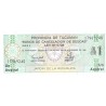 Provincia De Tucuman - 1 Un Austral - Seddel