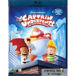 Kaptein Supertruse - Den første episke filmen - Blu-ray