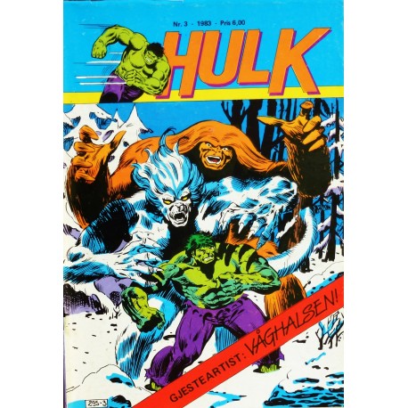 Hulk- 1983- Nr. 3- Gjesteartist- Våghalsen
