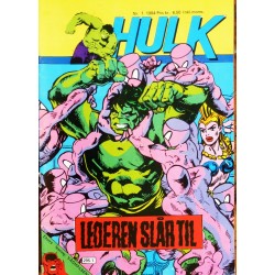 Hulk- 1984- Nr. 1- Lederen slår til