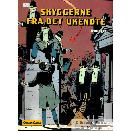 Skyggerne fra det ukendte - Carlsen Comics - Dansk