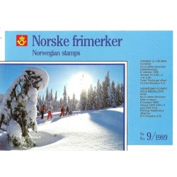 Norske frimerker - 1989 - Nr. 9 - Norske OL-vinnere