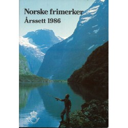 Norske frimerker - 1986 - Årssett