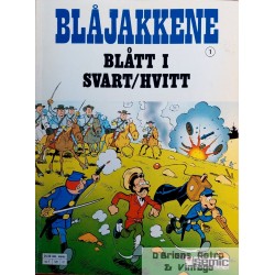 Blåjakkene - Nr. 1 - Blått i svart/hvitt - 1989