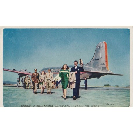 Fly - American Airlines Convair 440 Metropolitan - Postkort