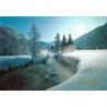 God jul - Vinterlandskap - Postkort