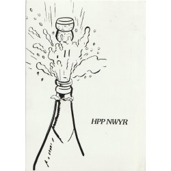 Happy New Year - HPP NWYR - Postkort