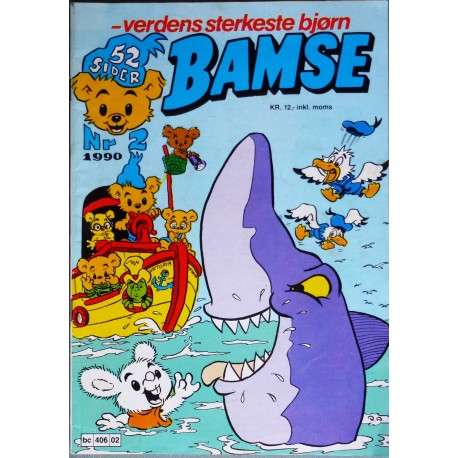Bamse- Nr. 2- 1990- Verdens sterkeste bjørn