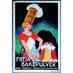 Freia Bakepulver- Drøit-Holdbart-Bedre end utenlandsk