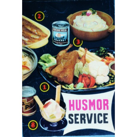 Pus Thaulow- Husmor Service- Kokebok- Viking melk