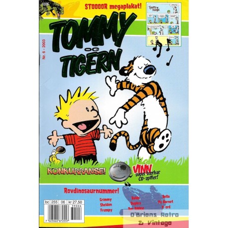 Tommy & Tigern - 2003 - Nr. 6 - Rovdinosaurnummer!