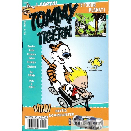 Tommy & Tigern - 2003 - Nr. 8 - Med stor plakat!