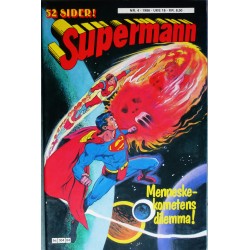 Supermann- Nr. 4- 1986- Menneskekometens dilemma!