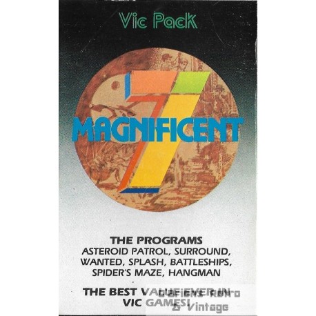 Vic Pack - Magnificent 7 - Commodore VIC-20