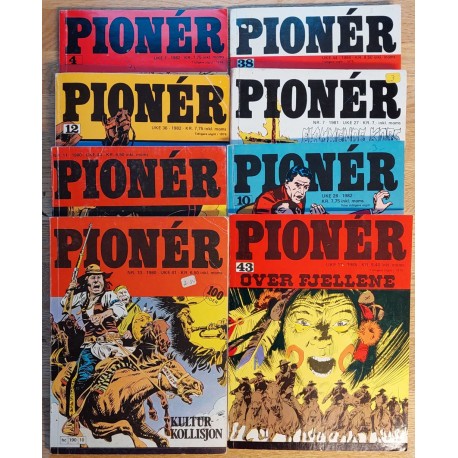 Pioner - 8 x pockets - Selges samlet