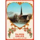 Kirke - En riktig god jul og et godt nyttår - Julekort - Postkort