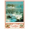 God jul - Vinterlandskap - Postkort